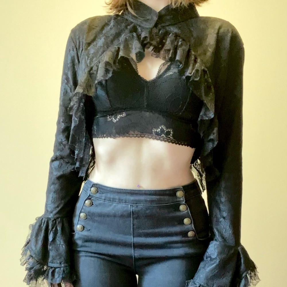 BURLESKA BOLERO LACE JACKET